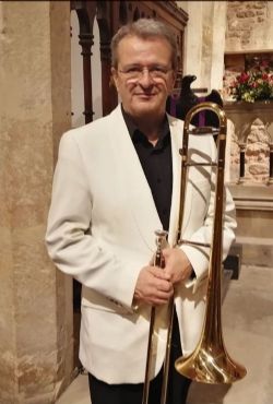 View With trombone